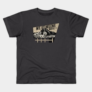 Vintage Mt. St.Helens Motel Kids T-Shirt